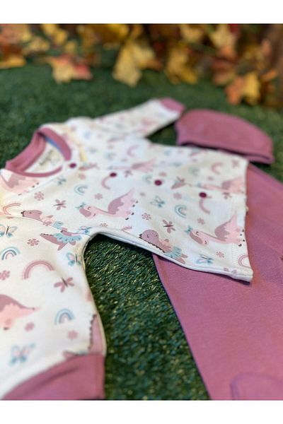 Aziz Bebe Set of 3 Girl's Plum