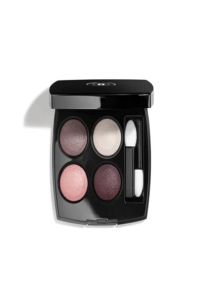 Chanel LES 4 OMBRES - Intense Pigmented Matte Satin Eyeshadow Palette, Pearlescent and Metallic Tone