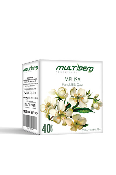 multidem Melisa Çayı 40'lı süzen poşet
