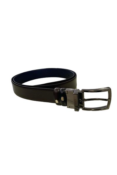Sarar Men's Black Brown Double Sided Belt 2001