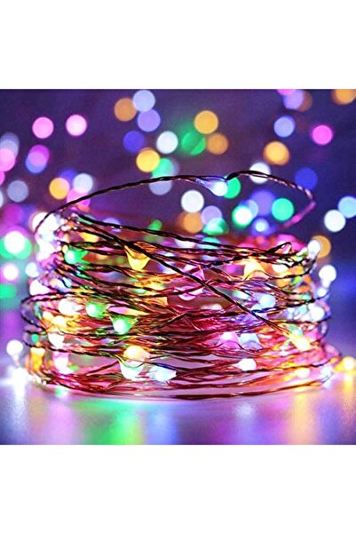NAHAMİS TRADE 3 Moodlu 5 Metre Peri Led RGB Renk Pilli Dekoratif Aydınlatma P...