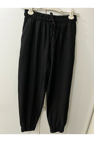 hot fashions بنطلون نسائي أنيق بأرجل وخصر مطاطي
