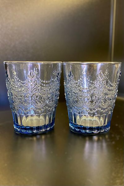 Lucky Art Water Cup Set for 2 People