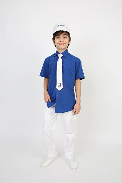 Generic Brand Boy's April 23 Outfit Costume Pants Short Sleeve Shirt Tie Suit...