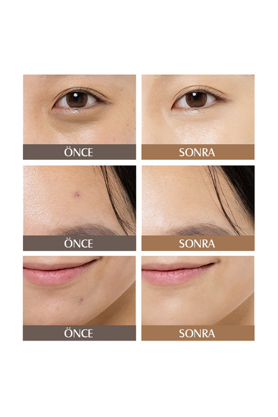 THE SAEM Cover Perfection Triple Pot 3'lü Kapatıcı Paleti - 03 Correct Up Beige (VİONİNE)