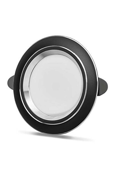 Cata Cata10 ADET CT 5258 6W Zepra Led Spot Siyah Krom 3 Renk PLS Kasa