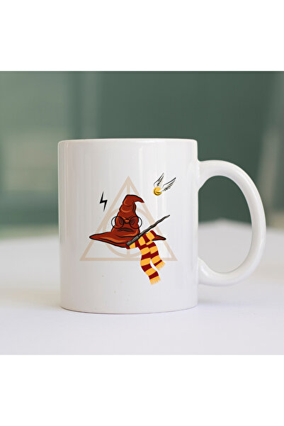 TUDY Harry Potter Temalı Özel Tasarım Hediyelik Baskı Kupa Bardak