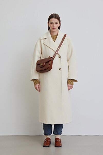 Manuka ΠΑΛΤΟ ALEXA PREMIUM CROWACE ECRU