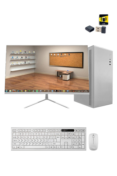 RAMTECH BİLGİSAYAR OFFİCE WHİTE X10 İ5 9400F 16GB RAM 480GB SSD 500GB HDD R5 ...