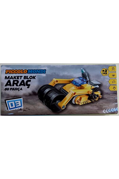 Piccolo Mondi 68 parça maket blok araç