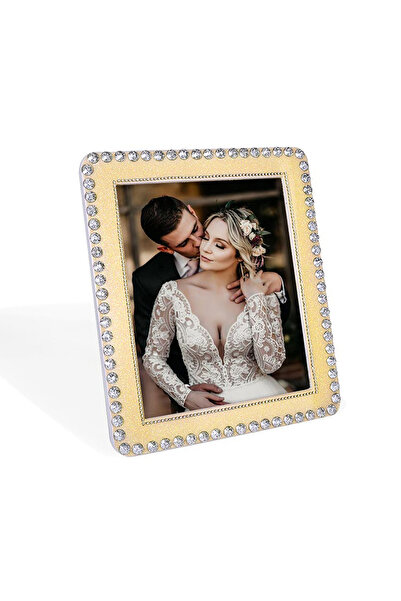 Nobbystar Simli Taşlı Dekoratif Fotoğraf Çerçevesi