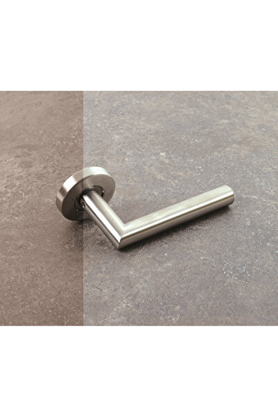 Siba Paris Wc Rozetli Ss201 Paslanmaz Çelik Kapı Kolu Takımı