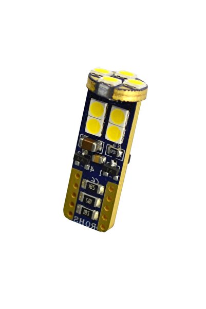 ERAKS CAR ACCESORIES T10 Park Plaka Tavan Iç Aydınlatma Ampulü 12 Led W5w 650...