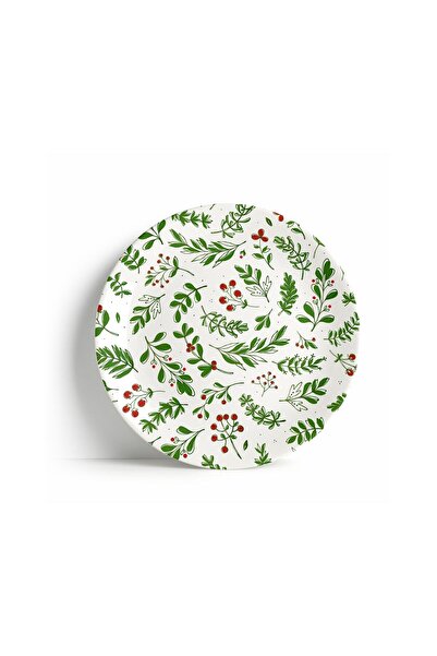 FernCo Merry Merry Collection Melamin 4'lü Küçük Tabak Seti