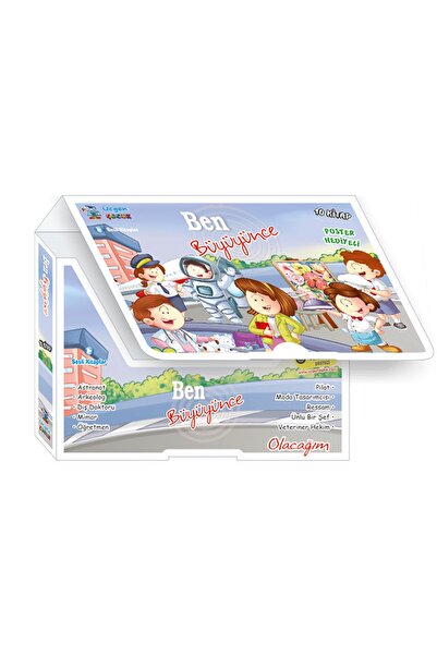 Üçgen Çocuk Ben Büyüyünce Seti - 10 Kitap Takım