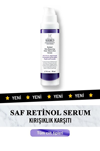 Kiehl's Kırışıklık ve Yaşlanma Karşıtı Retinol Içeren Günlük Serum 50 ml