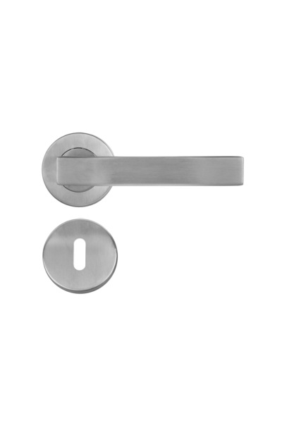 Siba Nemrut Oda Rozetli SS201 Paslanmaz Kapı Kolu Takımı