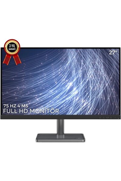 LENOVO L27I-30 27" 75Hz 4ms (Hdmı+Vga) Full Hd Monitör 66BFKAC2TK
