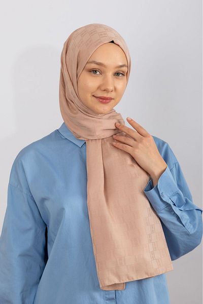 hijabchi Σάλι Monogram - Σεπτέμβριος