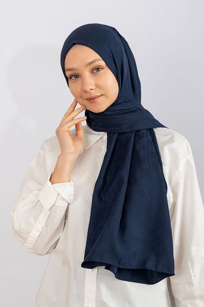 hijabchi Εισαγόμενο Μονόγραμμα - Navy Blue