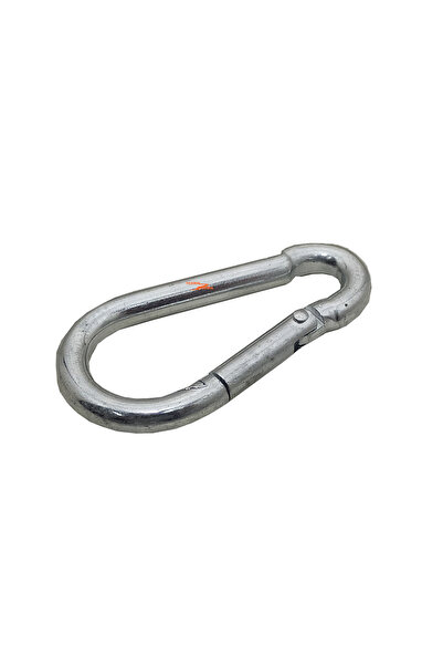 yıldırım nalbur 2 ADET KARABİNA METAL 10MM SALINCAK KANCASI ÇANTA TOKASI BÜYÜ...