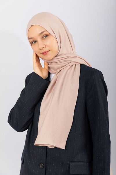 hijabchi Cotton Twill - Μπεζ Πούδρα