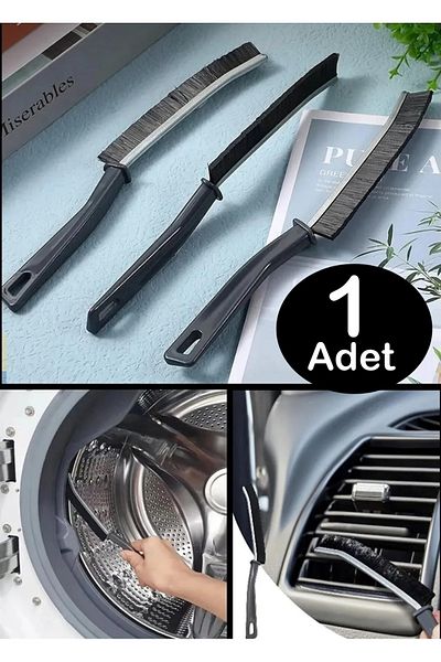 M Mimoza Park 1 Piece Multi-Purpose Fine Cleaning Brush - Joint Break Bathroom Kitchen Sink Detail Cleaning Brush