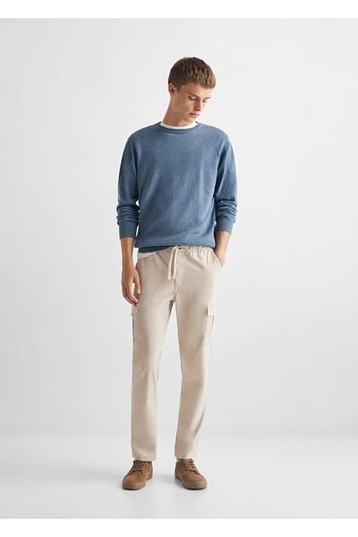 Mango Teen Beige Pants for Kids