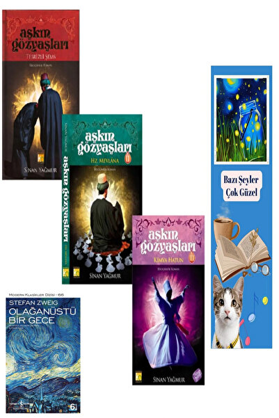 TÜRKİYE İŞ BANKASI KÜLTÜR YAYINLARI Aşkın Gözyaşları - 2 Hz. Mevlana - 3 Kimy...