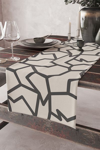 AYSHOME Ays Home Geometric Pattern RUNNER