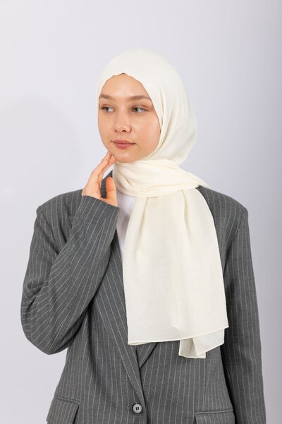 hijabchi Naturel Креп - Екру