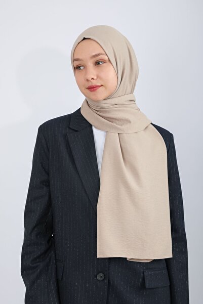 hijabchi Βαμβακερό Σάλι Κρασ - Latte