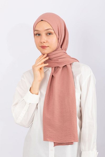 hijabchi Cotton Shawl - Coral
