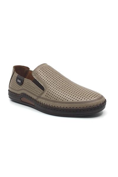 CATELLİ Catelli 100% Leather Orthopedic Men's Summer Comfortable Daily Sandal Shoes 40-45