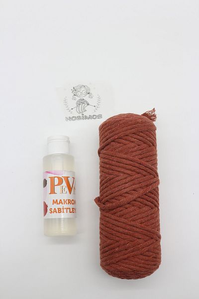 Hobimos Μακραμέ Σταθεροποιητής και Αναζήτησης 250 gr Σχοινί Μακραμέ 3 mm