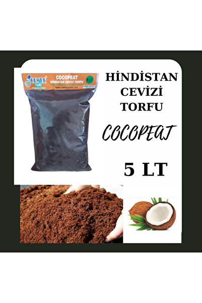 Cemre Torf COCOPEAT -BİTKİ ,FİDE VE SAKSI TOPRAĞI 5 lt ( HİNDİSTAN CEVİZİ TOR...