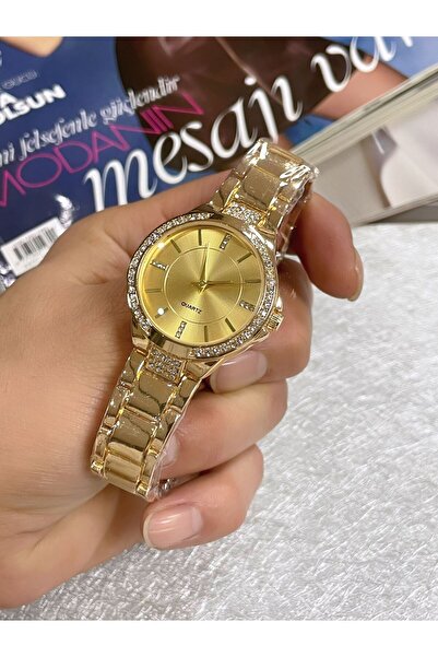 Bimodabu Lüx Zirkon Taşlı Kadın Kol Saati