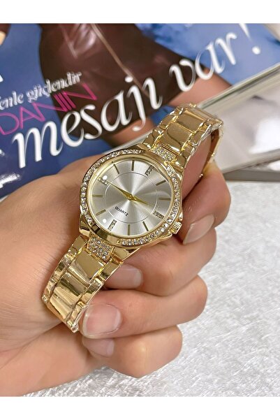 Bimodabu Lüx Zirkon Taşlı Kadın Kol Saati