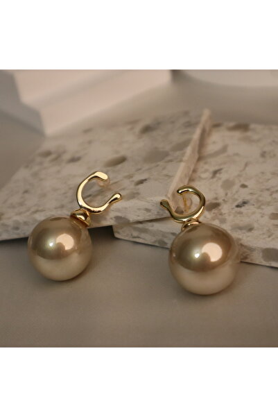 Choix Du Jour Inci Top Küpe Altın 14 Ayar Kaplama