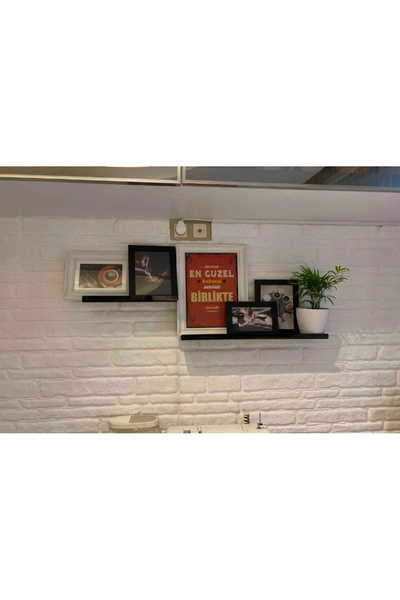 tera reklam Dekoratif Şeffaf Pleksi Uçan Raf(30CMX10CM)