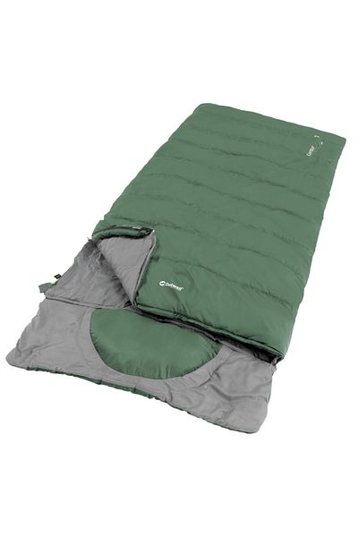 Outwell Contour Lux XL -16°C Sided Summer and Winter Sleeping Bag Green