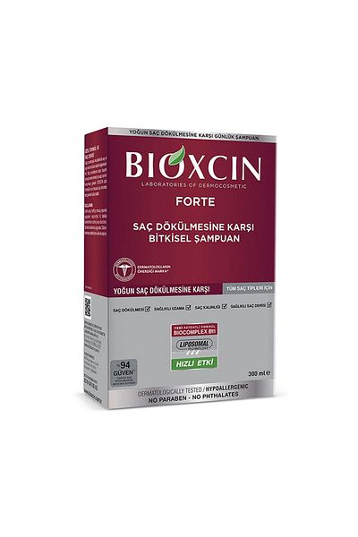 Bioxcin شامبو فورت - تساقط الشعر المكثف، لجميع أنواع الشعر