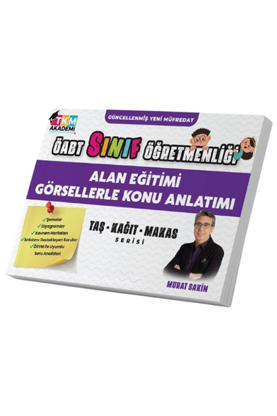 TKM Akademi Öabt Sınıf Öğretmenliği Alan Eğitimi Görsellerle Konu Anlatımı - ...