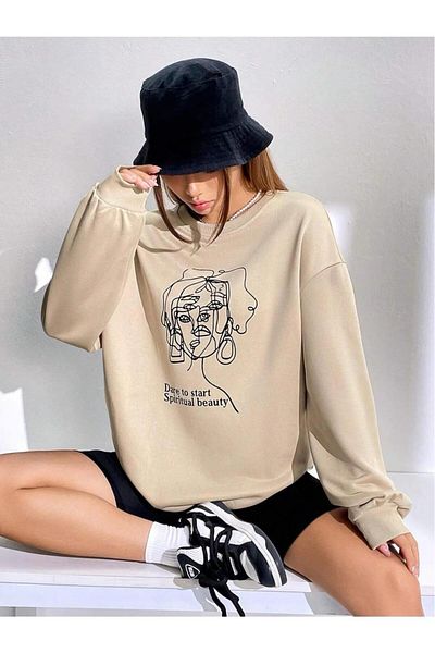 BENROMA ΓΥΝΑΙΚΕΙΟ ΠΡΟΣΩΠΟ ΤΥΠΩΜΕΝΟ UNISEX T-SHIRT