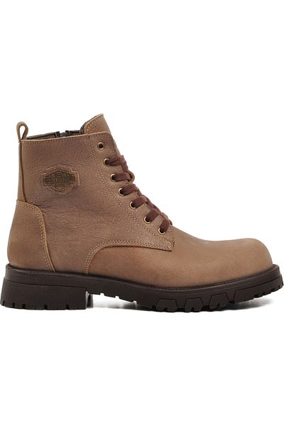 Bulldozer 240027 Ανδρικά Mink Nubuck Γνήσιο δέρμα Χοντρό Comfort Αντιολισθητικό Ταν Καθημερινά Αθλητικά Χειμερινά Ημι-Μποτάκια