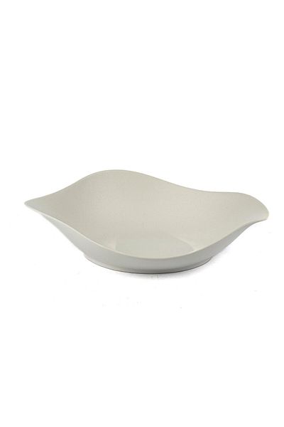 Mikasa Moor Matte White Porcelain Bowl 39x27x11cm