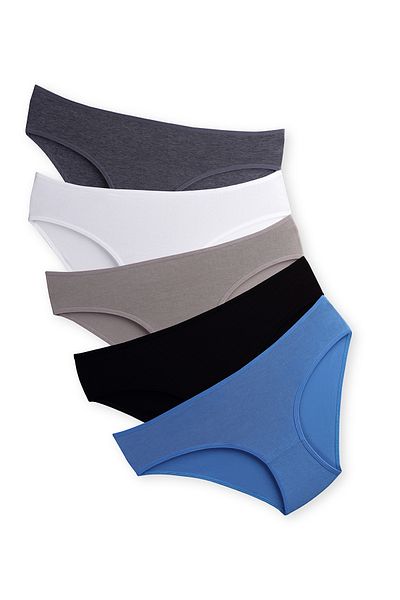 Lolitam Chiloți de damă Bumbac Lycra Pachet 5