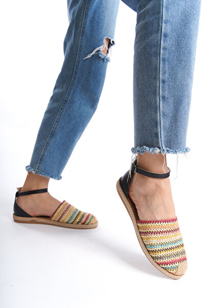 Moda Değirmeni Women's Black Sandals BG1080-123-0002