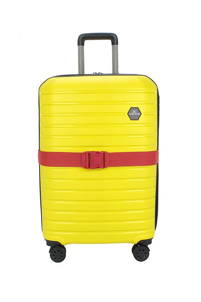 Case Club Adjustable Quality Luggage Belt with Safety Lock - Does Not Stretch Column