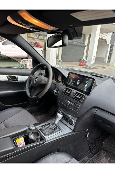 NAVİSPACE W204 C180 2007-2012 MODEL UYUMLU CAAR PLAY ANDROİD AUTO GERİ GÖRÜŞ ...